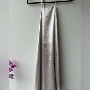 Slip mini halter party dress